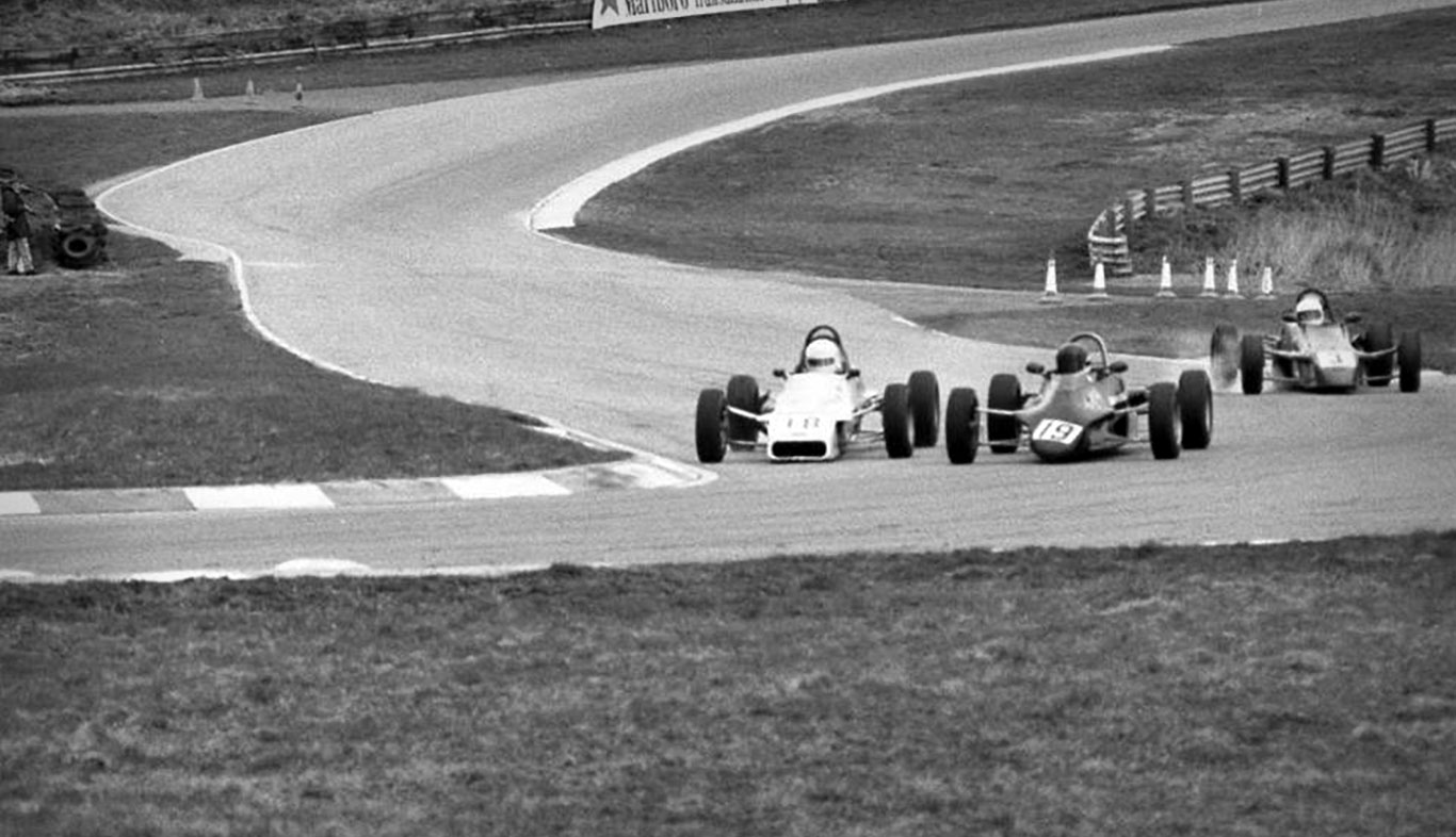 Tim Arnold Trying To  Pass Simon Wayne At Fosters - Oulton Park Gold Cup 1982